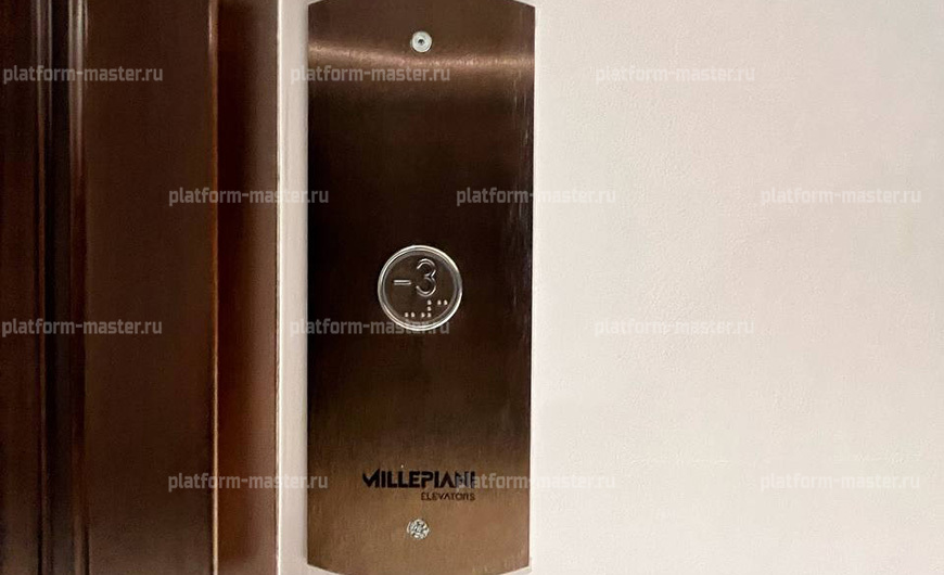 Итальянский лифт Millepiani, "Сады Майендорф"  Барвиха